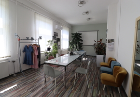 Budapest VIII. district close to nagyvárad square in a loft building 360sqm fully renovated office block to let