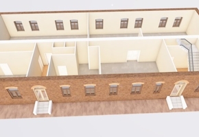 Budapest IV. district 788sqm large office building, to be renovated for sale